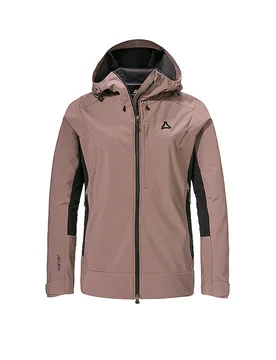 Veste softshell de randonnées Milagle à capuche marron clair 38 - Schöffel - FashionsVida