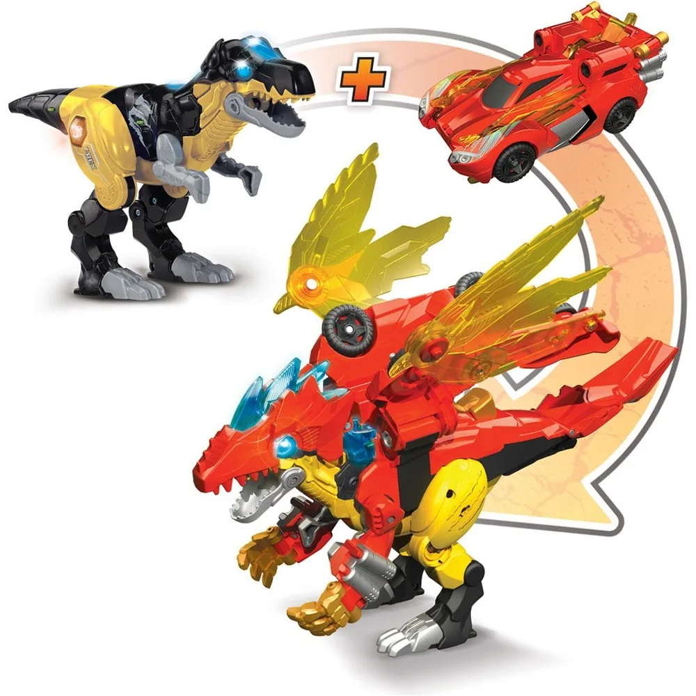 Switch&Go Dinos 2 en 1 DragoRex Dinocar - Vtech - FashionsVida