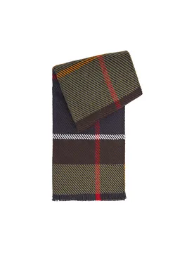 Écharpe BLAIR vert foncé ONE SIZE - Barbour - FashionsVida
