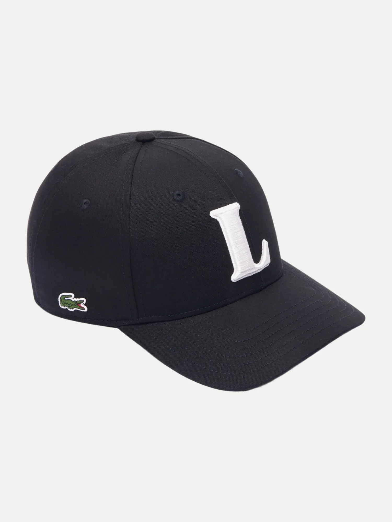 Basecap mit 3D-Stickerei Schwarz - Lacoste - FashionsVida