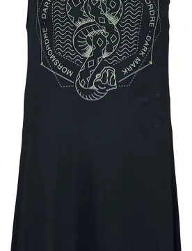 Kurzes Kleid - Dark Mark - S bis M - für Damen - Größe S - schwarz - EMP exklusives Merchandise! - Frauen - female - Harry Potter - FashionsVida