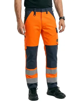 Pantalon De Travail Safe Light 15979 Hi-Vis Orange / Dark Navy 50 - MASCOT - FashionsVida