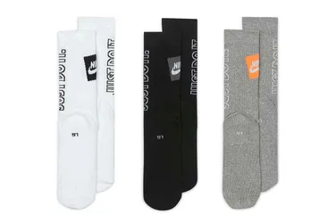 Everyday Essential Crew Socks (3 Paar) - Socken - mehrfarbig - Unisex - Size: XL