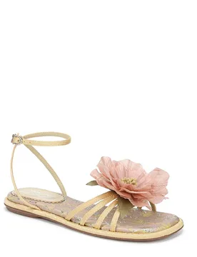 Women's Circus NY Olana Flower Sandals in Yellow Size: 5 - Yellow - Size: 5 - Sam Edelman - FashionsVida