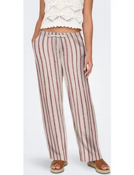Pantalón largo ancho de mujer - Only - FashionsVida
