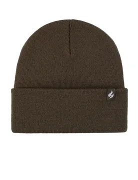 Mens and Women's 1 Pack Heat Holders Lite Maple Turnover Hat Khaki One Size - Green - Size: One Size - SockShop - FashionsVida