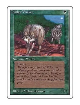 Timber Wolves Unlimited - Magic: The Gathering - FashionsVida
