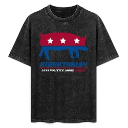 Ribertarian T-Shirt Utility Casual Work T-Shirt