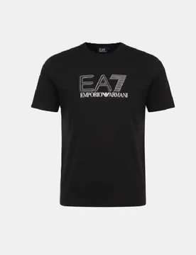 EA7 t-shirt con logo uomo nero - EA7 - FashionsVida