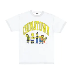 Maglietta Uomo Ha Ha Arc Tee X the Simpsons White