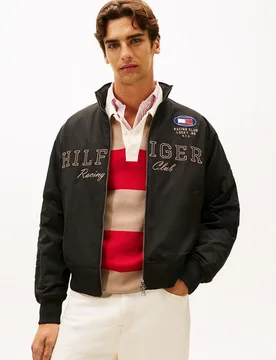 Cazadora de caballero impermeable tipo bomber - Tommy Hilfiger - FashionsVida