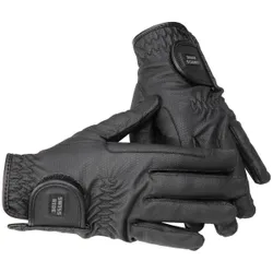 Kinder Reithandschuhe GRIP - black 4,5