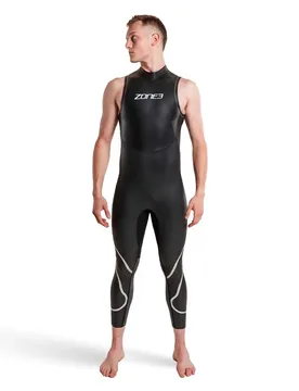 Ascend Sleeveless Neoprene Wetsuit Black / Grey S Men - Zone3 - FashionsVida
