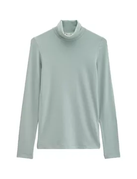 T-hirt, Longleeve, High neck female - S - FashionsVida
