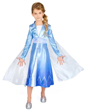 Elsa die Schneekönigin 2 Mädchenkostüm - KARNEVAL-MEGASTORE - FashionsVida