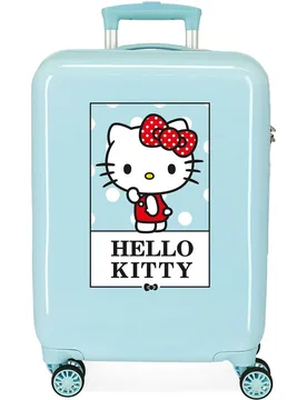 Maleta infantil de cabina Hello Kitty Bow of Hello Kitty rígida con capacidad de 34L - Personajes - FashionsVida