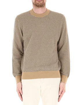 Maglione girocollo BOSS BEIGE S - Hugo Boss - FashionsVida