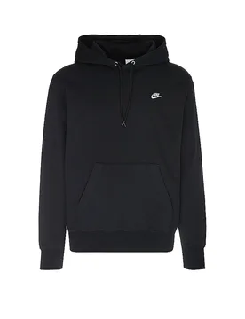 Sudadera con capucha para hombre NK Club French Terry negro XXL - Nike - FashionsVida