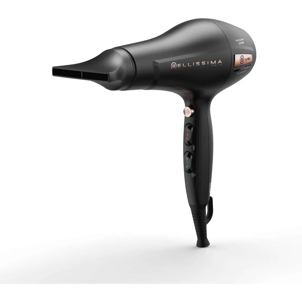 Secador de pelo Imetec My Pro P3 3400 con motor profesional AC - bellissima - FashionsVida