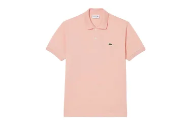 Classic Fit Polohemd - T-Shirt-kurzarm - rosa - Herren - Size: M