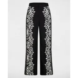 Pantalón de mujer fluido estampado