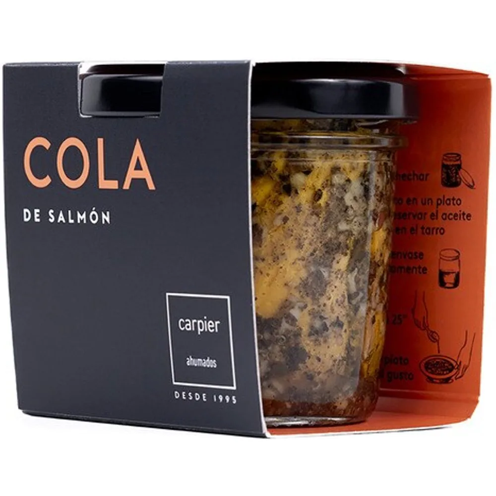 Cola de salmón ahumado a la pimienta - Carpier - FashionsVida