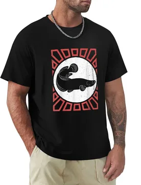 Arapaima Fish Lover Vintage Retro Style T-Shirt Summer Fashion Casual Tee Shirt - Aliexpress - FashionsVida