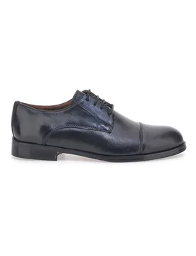 Scarpe Stringate Nere Con Lacci In Vera Pelle 331 41 - PITTARELLO CLASS - FashionsVida