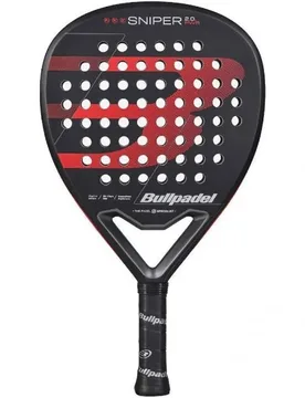 Sniper 2.0 Power 2026 Padel Racket Black / Red One Size - Bullpadel - FashionsVida