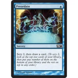 Preordain (foil) Magic 2011 Core Set