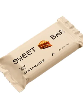 Boîte De Barres énergétiques Sweet 60g Gâteau À La Carotte 36 Unités - Santa Madre - FashionsVida