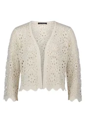 Strickjacke Kurz 3/4 Arm female