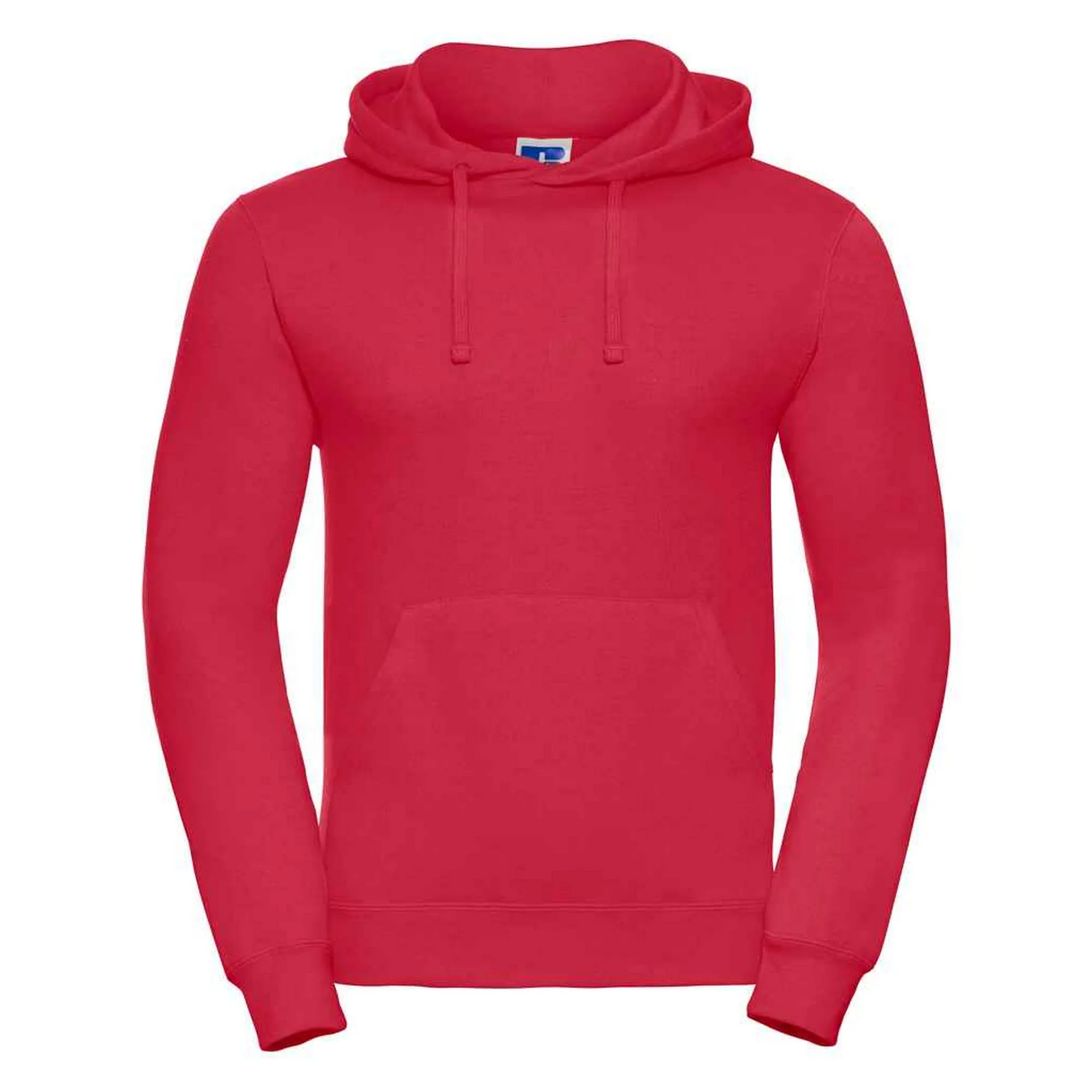 Mens Plain Hoodie (Classic Red) - Size X-Small - Russell athletic - FashionsVida