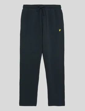 Men's Straight Leg Cotton Jogger Dark Navy - Lyle & Scott - FashionsVida