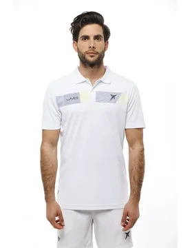 Koa Jmd Short Sleeve Polo White S - Drop Shot - FashionsVida