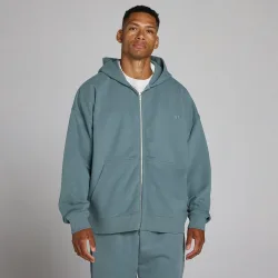 Sudadera con capucha oversize con cremallera bidireccional - futuro - XS