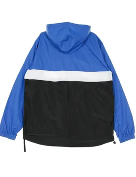Giacca a Vento Infilabile Uomo Funnel Neck Pull Over Strong Blue Linear - Timberland - FashionsVida