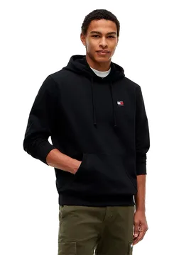 Sweat à Capuche Dm0dm21922 Black S - Tommy Jeans - FashionsVida