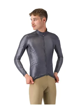Giacca Aria Shell 2 Dark Grey - Castelli - FashionsVida