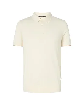 Poloshirt CASHMILO creme S Herren - Windsor - FashionsVida