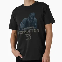 CLAIR OBSCUR - EXPEDITION 33 RPG Gift tee for gamer 100% cotton printed Men's Short Sleeve Graphic T-Shirt All size tops