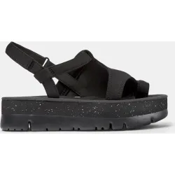 Sandalias de plataforma de mujer Oruga Up con suela punteada en