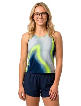 Maglietta Senza Maniche Velociti Pro Blue / Reflective S - Under armour - FashionsVida