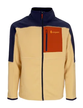 Giubbotto Pile Uomo Abrazo Fleece Full-zip Jacket Maritime/birch - Cotopaxi - FashionsVida