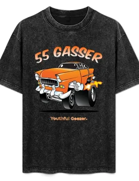 Gasser Cartoon Car T-Shirt Casual Daily Wear Short Sleeve Top - Aliexpress - FashionsVida