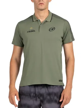 Patron Short Sleeve Polo Persimmon L - Bullpadel - FashionsVida