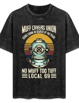 Diving Muff Divers Union 2 T-Shirt Festival Casual Short Sleeve - Aliexpress - FashionsVida