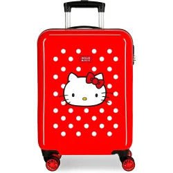 Maleta de cabina infantil Castle of Hello Kitty rígida con capacidad de 34L