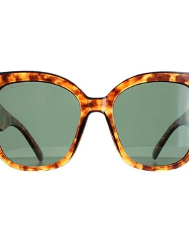 Women's Round Black Grey Sunglasses in Brown - Brown - Size: One Size - Montana - FashionsVida