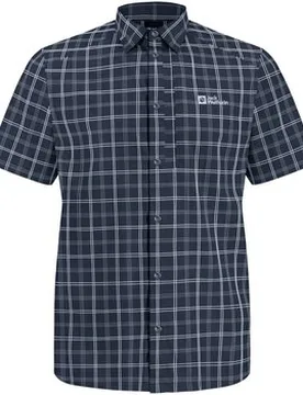 Kurzarm Hemdbluse Sport Norbo S/s Shirt M 1404031/7630 De M Male - Jack Wolfskin - FashionsVida